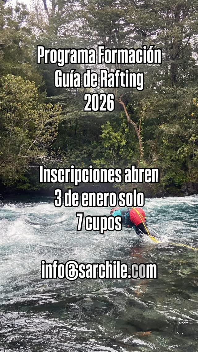 Programa Formación Guía de Rafting 2026